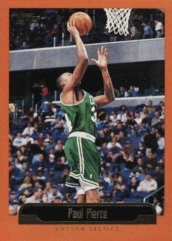 1999 Topps #82 Paul Pierce Basketball Card 1999 Topps #82 Paul Pierce Basketball Card