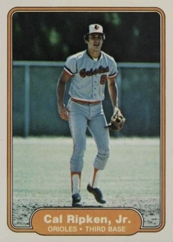 1982 Fleer #176 Cal Ripken Jr. Rookie Card