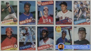 1985 Topps Baseball Cards