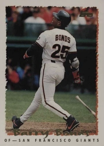 1995 Topps #100 Barry Bonds Baseball Card