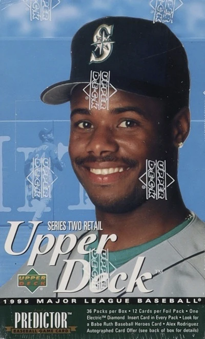 Unopened Box of 1995 Upper Deck Baseball Cards