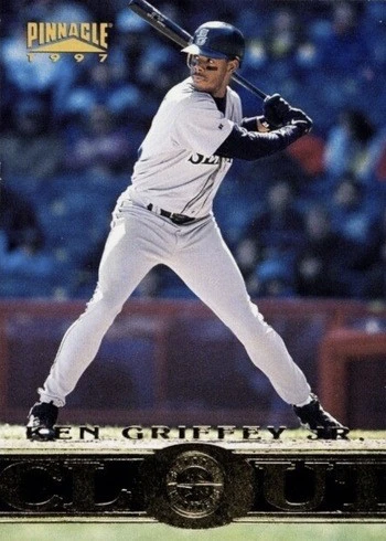 1997 Pinnacle #193 Ken Griffey Jr. Baseball Card