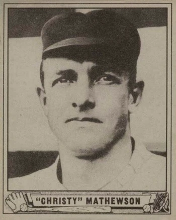 1940 Play Ball #175 Christy Mathewson Baseball Card 1940 Play Ball #175 Christy Mathewson Baseball Card