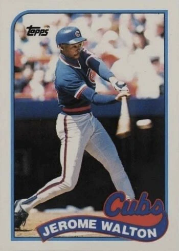 1989 Topps Traded #123T Jerome Walton Rookie Card