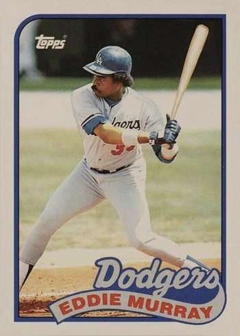 1989 Topps Traded #87T Eddie Murray Baseball Card