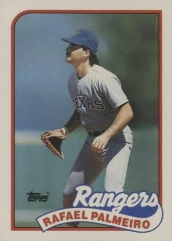 1989 Topps Traded #93T Rafael Palmeiro Baseball Card