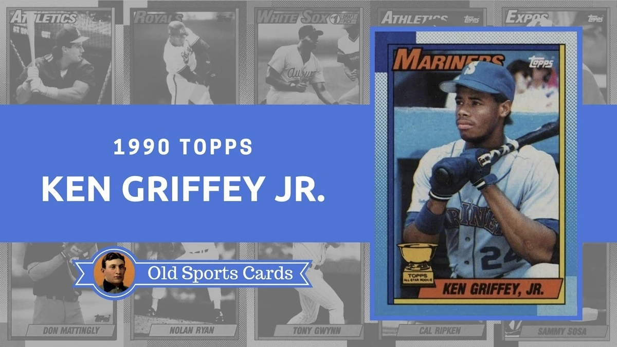 1990 Topps Ken Griffey Jr. 336 The Ultimate Collector's Guide Old