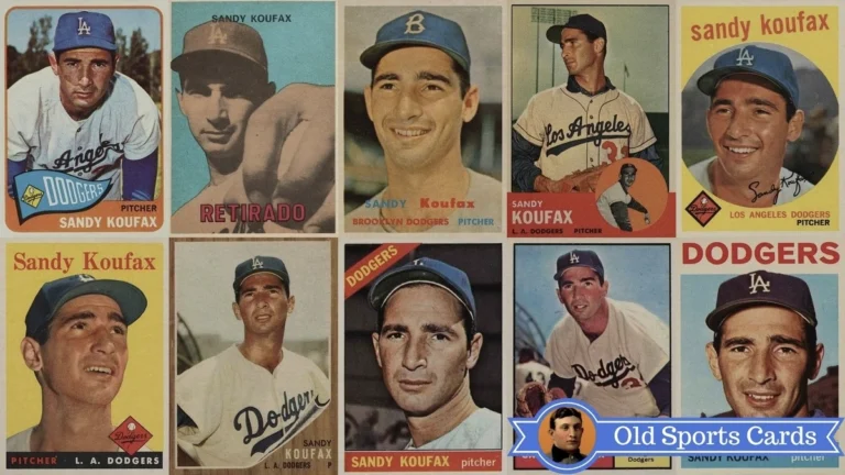Most Iconic Sandy Koufax Baseball Cards