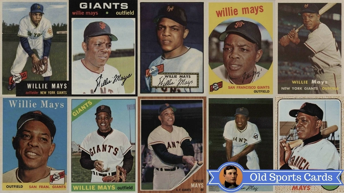 Most Iconic Willie Mays Baseball Cards Most Iconic Willie Mays Baseball Cards