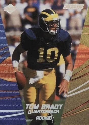 2000 Collector's Edge Supreme #176 Tom Brady Rookie Card 2000 Collector's Edge Supreme #176 Tom Brady Rookie Card