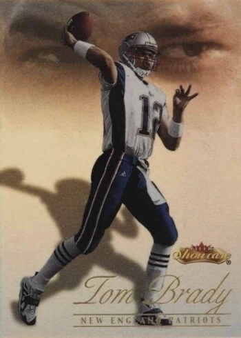 2000 Fleer Showcase #136 Tom Brady Rookie Card 2000 Fleer Showcase #136 Tom Brady Rookie Card
