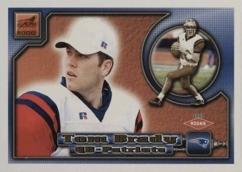 2000 Pacific Aurora #84 Tom Brady Rookie Card 2000 Pacific Aurora #84 Tom Brady Rookie Card