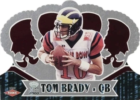 2000 Pacific Crown Royale Retail #110 Tom Brady Rookie Card 2000 Pacific Crown Royale Retail #110 Tom Brady Rookie Card