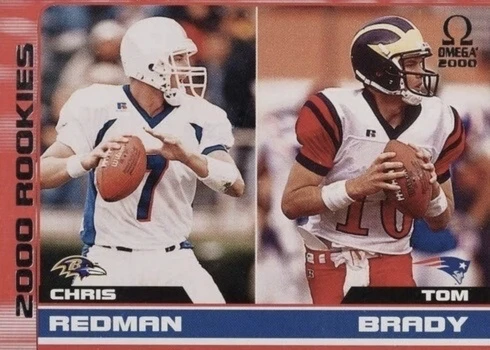2000 Pacific Omega #238 Tom Brady Rookie Card 2000 Pacific Omega #238 Tom Brady Rookie Card