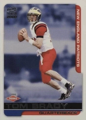 2000 Pacific Paramount #138 Tom Brady Rookie Card 2000 Pacific Paramount #138 Tom Brady Rookie Card