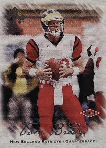 2000 Pacific Private Stock Retail #128 Tom Brady Rookie Card 2000 Pacific Private Stock Retail #128 Tom Brady Rookie Card
