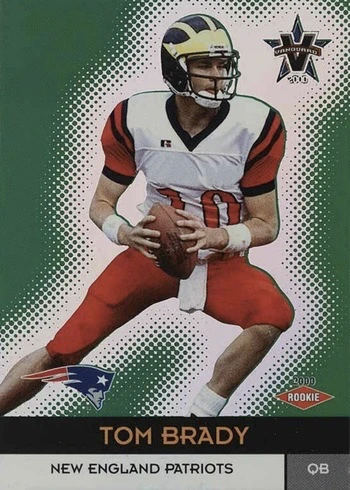 2000 Pacific Vanguard #139 Tom Brady Rookie Card 2000 Pacific Vanguard #139 Tom Brady Rookie Card