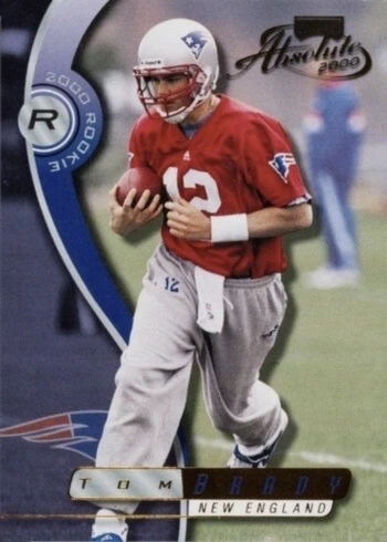 2000 Playoff Absolute #195 Tom Brady Rookie Card 2000 Playoff Absolute #195 Tom Brady Rookie Card