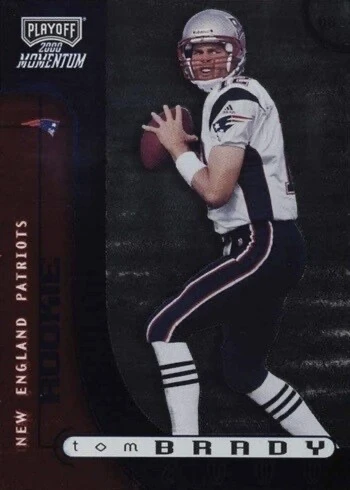 2000 Playoff Momentum #180 Tom Brady Rookie Card 2000 Playoff Momentum #180 Tom Brady Rookie Card