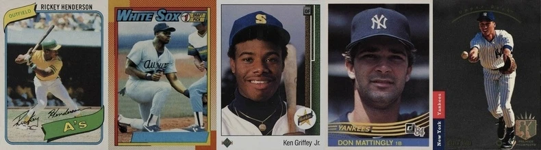 Collection of Modern Baseball Cards Collection of Modern Baseball Cards