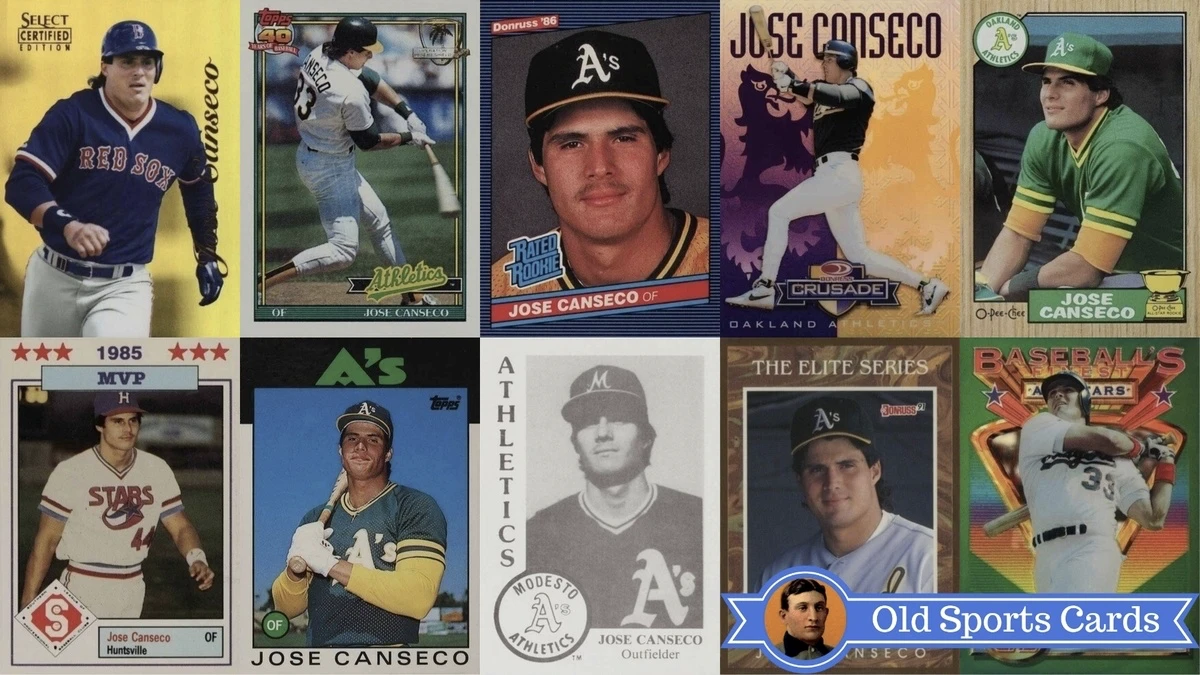 10 Most Valuable Jose Canseco Baseball Cards - Old Sports Cards