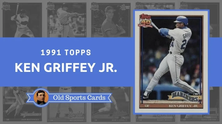1991 Topps Ken Griffey Jr. Baseball Card
