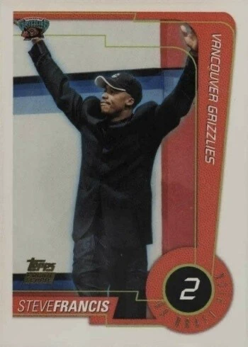 1999 Topps #118 Steve Francis Rookie Card 1999 Topps #118 Steve Francis Rookie Card