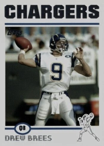 2004 Topps #181 Drew Brees Football Card