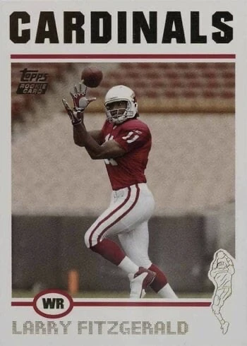 2004 Topps #360 Larry Fitzgerald Rookie Card
