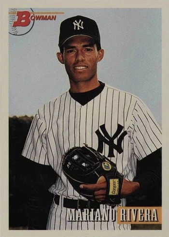 1993 Bowman #327 Mariano Rivera Baseball Card 1993 Bowman #327 Mariano Rivera Baseball Card