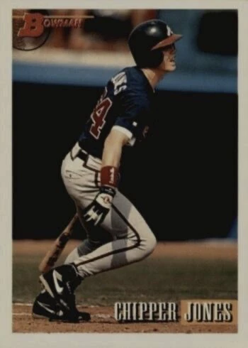 1993 Bowman #86 Chipper Jones Baseball Card 1993 Bowman #86 Chipper Jones Baseball Card