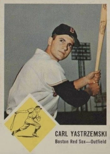 1963 Fleer #8 Carl Yastrzemski Baseball Card 1963 Fleer #8 Carl Yastrzemski Baseball Card