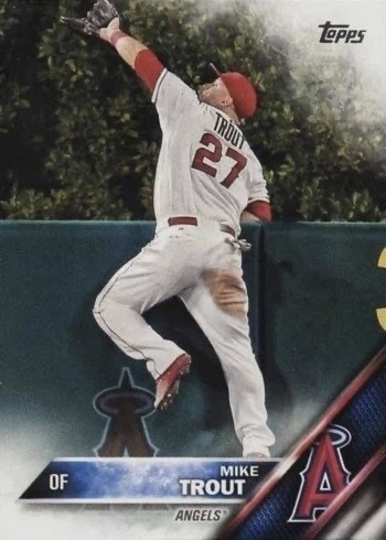 2016 Topps #1 Mike Trout Baseball Card 2016 Topps #1 Mike Trout Baseball Card