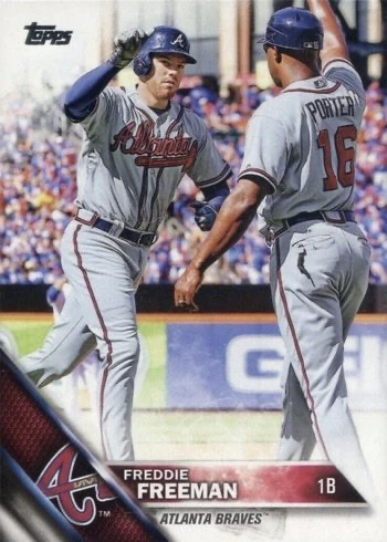 2016 Topps #241 Freddie Freeman Baseball Card 2016 Topps #241 Freddie Freeman Baseball Card