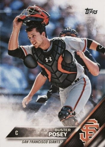 2016 Topps #300 Buster Posey Baseball Card 2016 Topps #300 Buster Posey Baseball Card