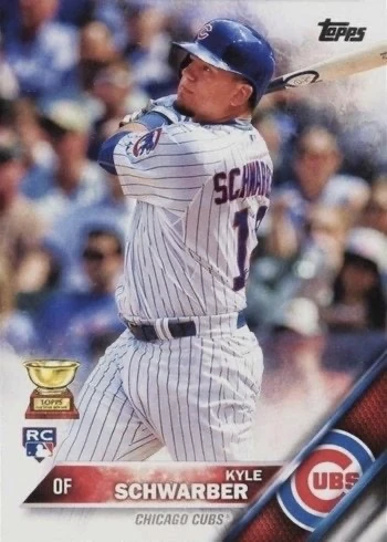 2016 Topps #66 Kyle Schwarber Rookie Card 2016 Topps #66 Kyle Schwarber Rookie Card