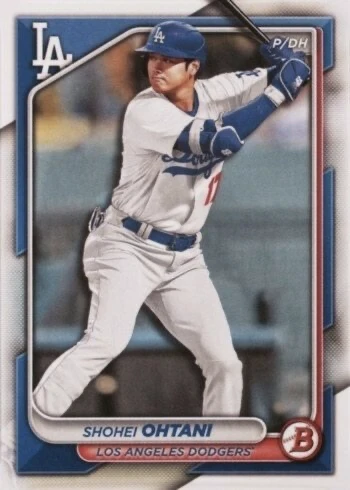 2024 Bowman #33 Shohei Ohtani Baseball Card 2024 Bowman #33 Shohei Ohtani Baseball Card