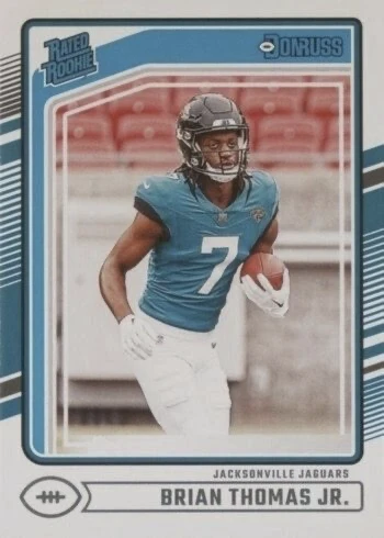 2024 Donruss #313 Brian Thomas Jr. Rookie Card