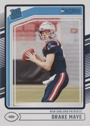 2024 Donruss #379 Drake Maye Rookie Card