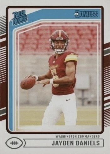2024 Donruss #389 Jayden Daniels Rookie Card