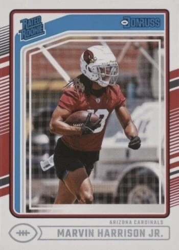 2024 Donruss #393 Marvin Harrison Jr. Rookie Card