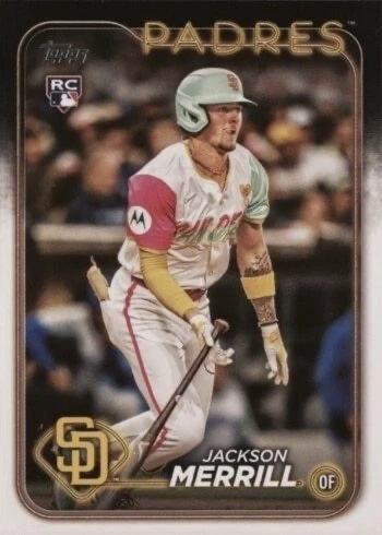 2024 Topps Update #US210 Jackson Merrill Rookie Card