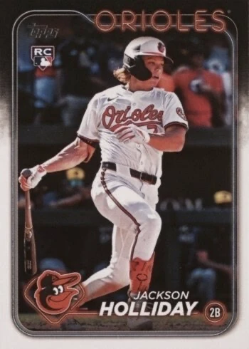 2024 Topps Update #US50 Jackson Holliday Rookie Card