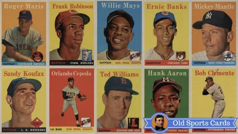 Most Valuable 1958 Topps Baseball Cards