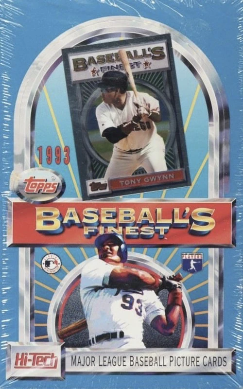 Unopened Box of 1993 Topps Finest Baseball Cards Unopened Box of 1993 Topps Finest Baseball Cards