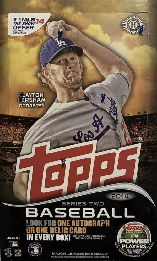 Unopened Box of 2014 Topps Baseball Cards Unopened Box of 2014 Topps Baseball Cards