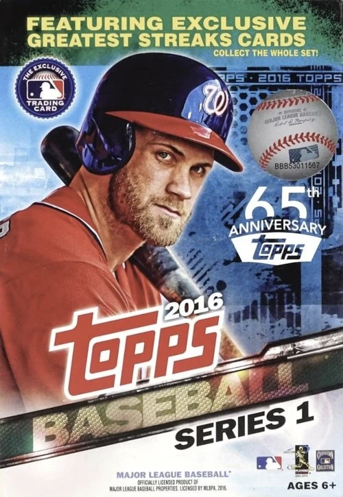 Unopened Box of 2016 Topps Baseball Cards Unopened Box of 2016 Topps Baseball Cards