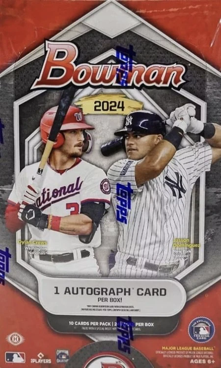 Unopened Box of 2024 Bowman Baseball Cards Unopened Box of 2024 Bowman Baseball Cards