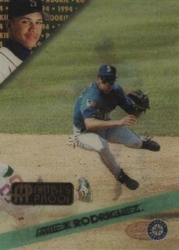 1994 Sportflics 2000 Rookie:Traded #148 Alex Rodriguez Artists Proof Baseball Card