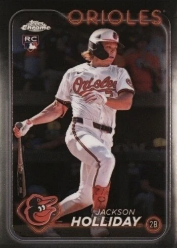 2024 Topps Chrome Update #USC200 Jackson Holliday Rookie Card 2024 Topps Chrome Update #USC200 Jackson Holliday Rookie Card